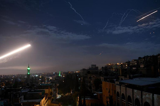 Сирийская ПВО отразила ракетный обстрел Дамаска
