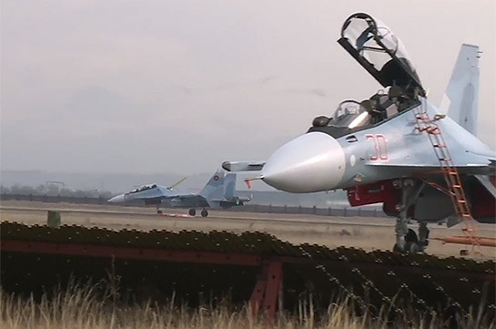 Истребители Су-30СМ поступили на вооружение ВС Армении (Видео)