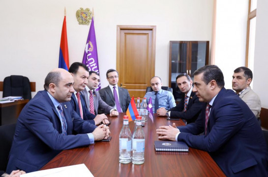 Bright Armenia faction MPs meet with NSS acting director