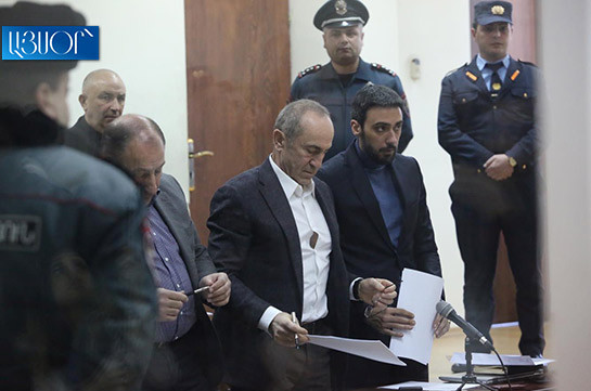Ռոբերտ Քոչարյանի և մյուսների գործով դատական նիստը հետաձգվեց
