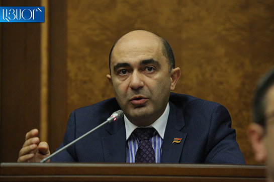Rights of parliamentary opposition restricted: Bright Armenia faction head on sanctions applied by NA chairman