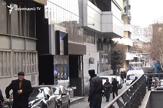 Unknown person opens fire in Erebuni Plaza business center in Yerevan