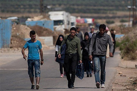 В Сирию за сутки вернулись более тысячи беженцев из Иордании и Ливана