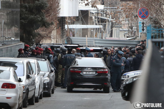 Erebuni Plaza shooter transported to police department in police chief's service car