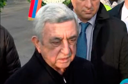 Armenian army has never registered any failures: Serzh Sargsyan visits Yerablur Military Pantheon