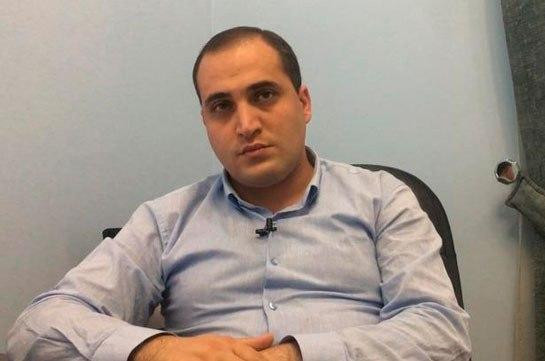 Narek Samsonyan describes his apprehension as political persecution