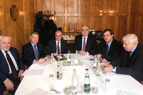Armenian, Azerbaijani FMs’ meeting in Geneva ended today, to continue tomorrow