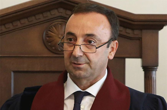 Սահմանադրական դատարանի նախագահ Հրայր Թովմասյանը շնորհավորական ուղերձ է հղել ՍԴ հիմնադրման 24-րդ տարեդարձի առթիվ