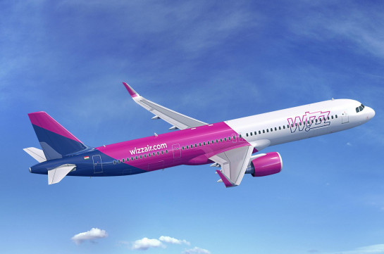 Wizz Air to launch Yerevan-Larnaca-Yerevan flight from June 1