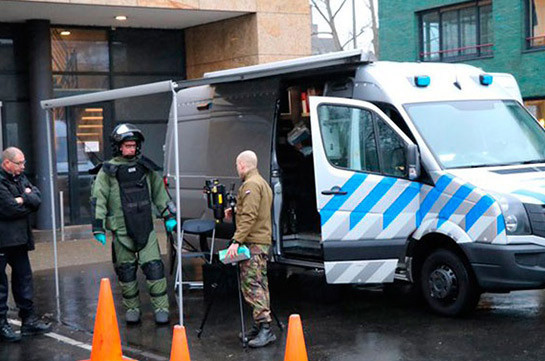 В Амстердаме прогремел взрыв в офисе почтовой компании
