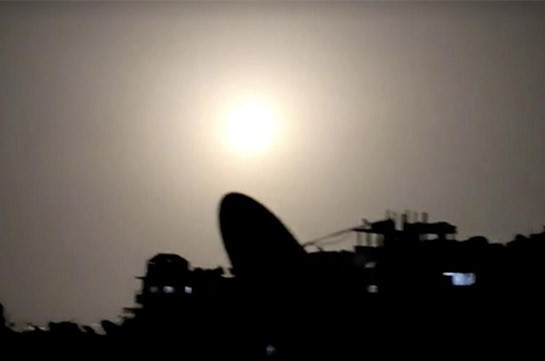 Сирийские военные отразили ракетный удар по Дамаску (Видео)