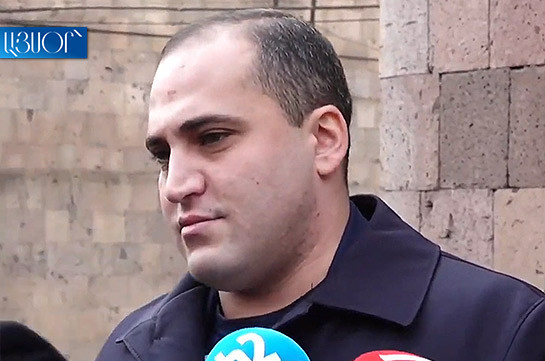 Narek Samsonyan describes charge against him as political persecution