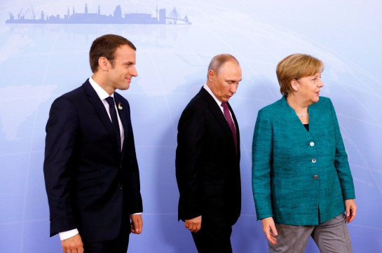 Путин, Меркель и Макрон поддержали соблюдение перемирия в Ливии
