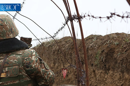 Azerbaijan suffers loss after incident on Armenian border initiated by it
