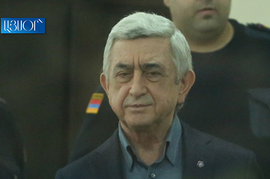 Суд отклонил ходатайство об отводе прокурора по делу третьего президента Армении Сержа Саргсяна