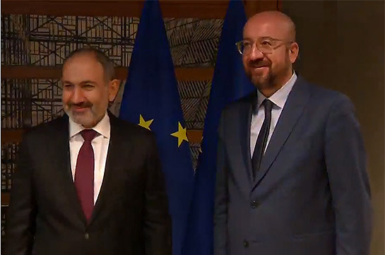 Nikol Pashinyan, Charles Michel discuss wide range of EU-Armenia cooperation-related issues