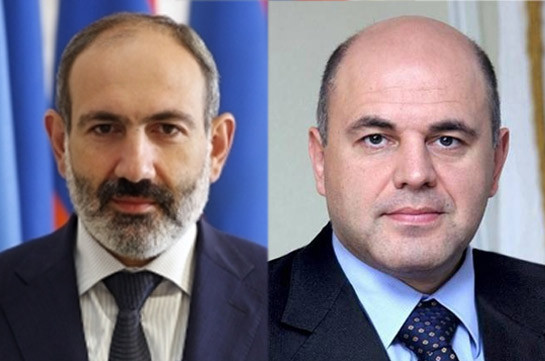 Armenia’s PM holds phone conversation with Russian counterpart