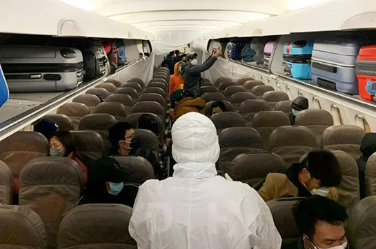 Ни у кого из прибывших рейсом Милан – Ереван 40 пассажиров не выявлены симптомы коронавируса