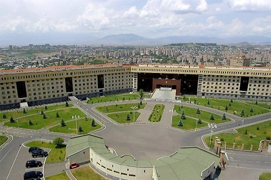 В ВС Армении продолжаются профилактические мероприятия для предотвращения проникновения инфекции