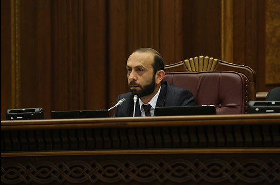 Armenia’s NA chairman instructs to get prepared for possible extraordinary session