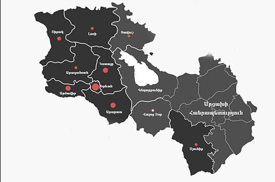 Yerevan tops the list of coronavirus-hit regions in Armenia, followed by Ararat and Kotayk