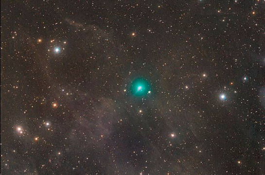 Comet five times the size of Jupiter is set to light up the night skies in April - and it could be brighter than Venus