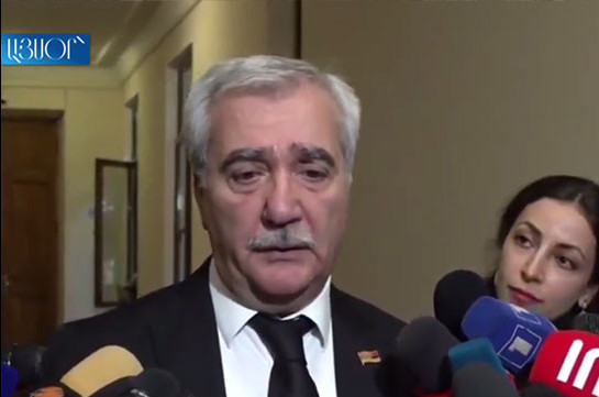 April war investigative committee to complete its work on June 4: Andranik Kocharyan