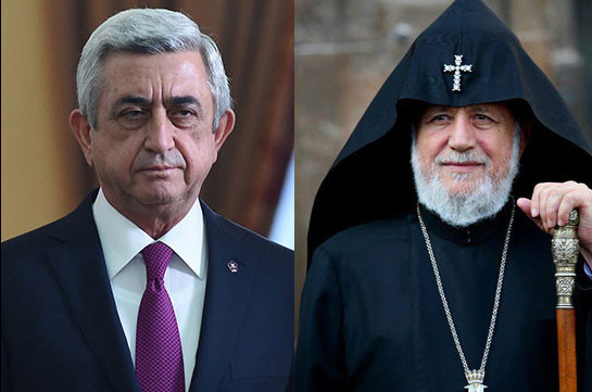 Между Сержем Саргсяном и Католикосом Всех Армян не было новой встречи – офис третьего президента Армении
