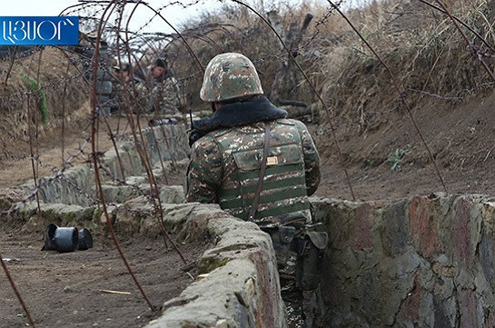 Azerbaijani side violates ceasefire regime over 170 times during past week, uses mortars