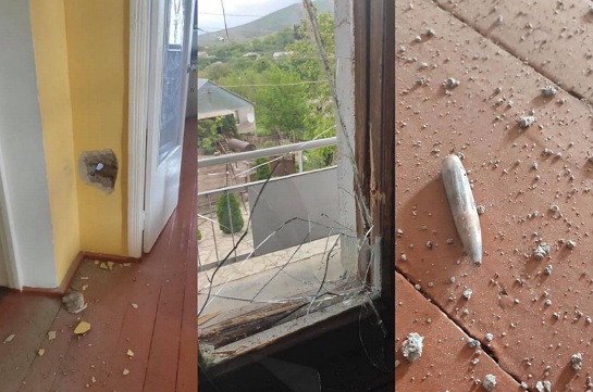 ВС Азербайджана обстреляли село Беркабер в Армении (Фото)