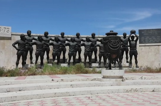 Գողացել են «Արարատ-73»-ին նվիրված արձանները (Տեսանյութ)