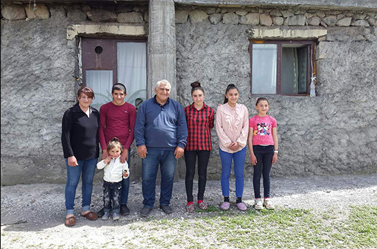 Construction of a half-built home in Gomk, yet another achievement of the partnership