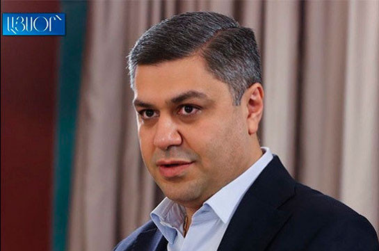 Артур Ванецян избран председателем партии «Родина» (Hraparak.am)