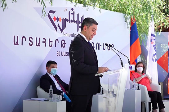 Armenia must develop and empower: Artur Vanetsyan says he will not step back on halfway