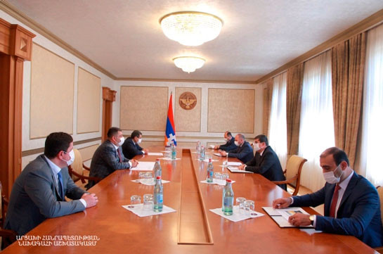 Президент Арцаха принял делегацию ЗАО «Электрические сети Армении»