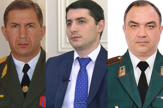 В Армении назначены новые главы ГШ ВС, СНБ и полиции