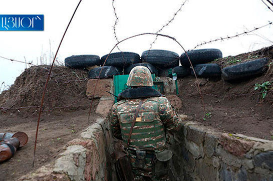 Azerbaijani side opens over 600 shots in direction of the Armenian post guards during past week