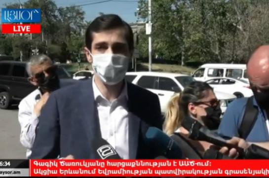 Luys faction head Davit Khazhakyan apprehended