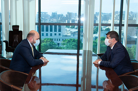 Председатель Центробанка Армении встретился с президентом Арцаха