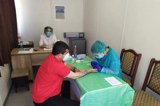 Artsakh president undergoes coronavirus test