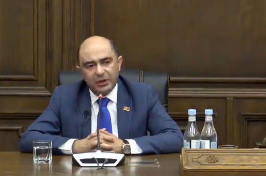 Эдмон Марукян: Произошедшее в парламенте – это нападение на Конституционный суд