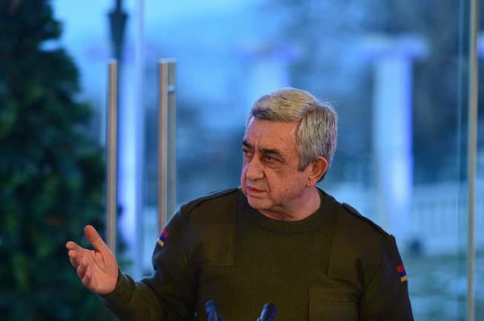 Serzh Sargsyan: Aliyev has a long tongue because our incumbent rulers proved to be incompetent and anti-national