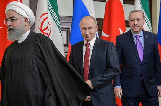 Путин пообщается с главами Турции и Ирана по видеосвязи