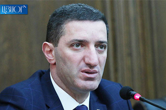 PAP MP Gevorg Petrosyan says law enforcement bodies instructed to arrest him