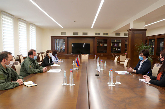 Давид Тоноян принял главу делегации МККК в Армении