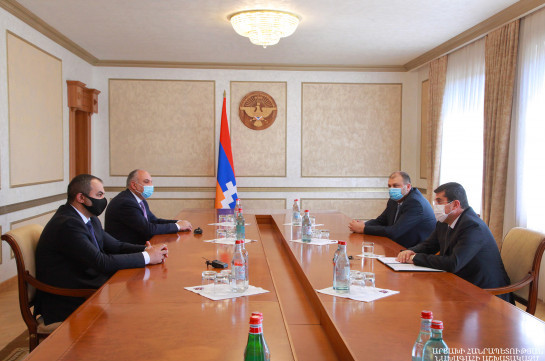 Араик Арутюнян принял генерального прокурора Армении Артура Давтяна