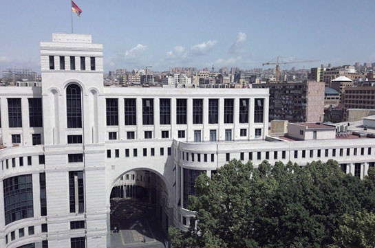 Armenia’s MFA: We strongly condemn Turkey's attempts to instigate instability in our region