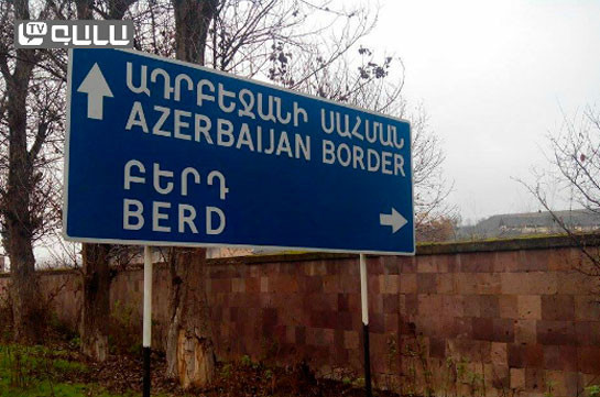 Adversary fires at Berd community of Armenia’s Tavush region