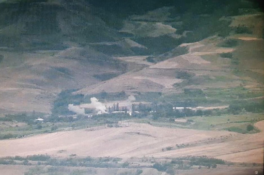 Azerbaijan's today's attack on Armenia’s Aygepar (photos, video)