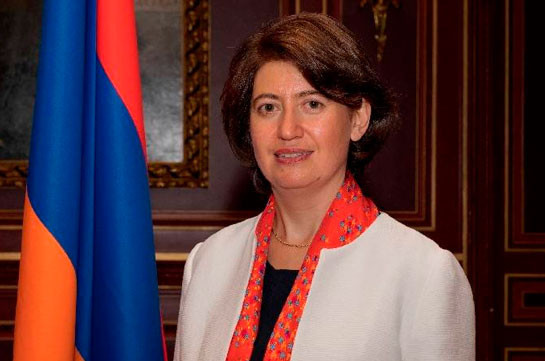 Асмик Толмаджян по совместительству назначена послом Армении в Монако